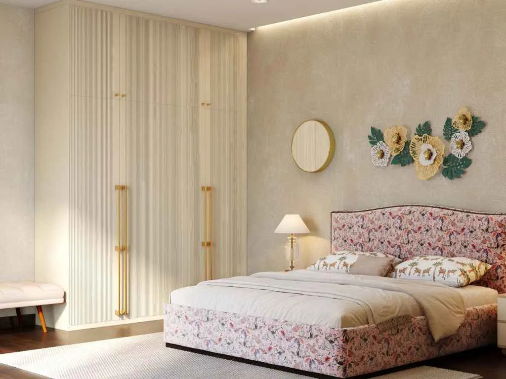 Textured Bedroom Painting in UAE